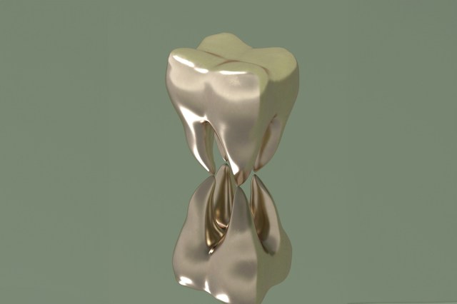 A 3D generated tooth 