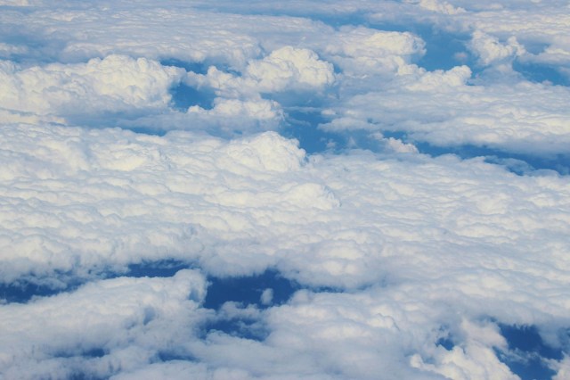 Clouds seen from above